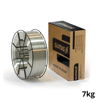 Arame de solda MIG alumínio 1,00 mm (AWS A5.10 ER4043) (7 KG)