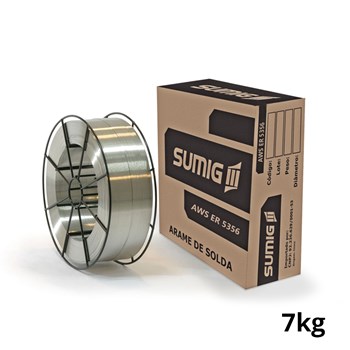 Arame de solda MIG alumínio 1,00 mm (AWS A5.10 ER5356) (7 KG)