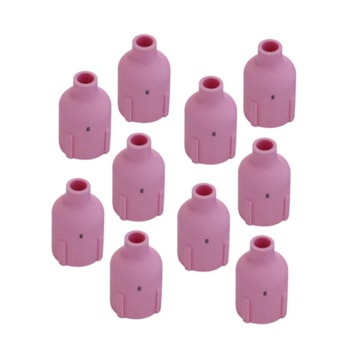 Bocal de Cerâmica Super Gás Lens Numero 06 53N75 (10 UNIDADES) Bocal de Cerâmica Super Gás Lens Numero 06 53N75 (10 UNIDADES)