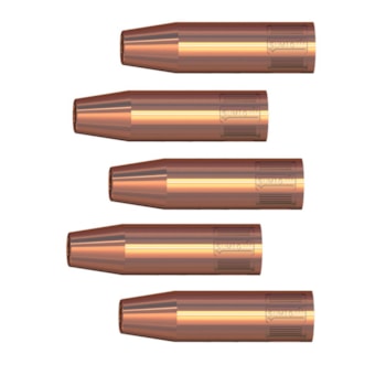 Bocal para tocha MIG longa rosca quadrada 16mm (5 UNIDADES) Bocal para tocha MIG longa rosca quadrada 16mm (5 UNIDADES)