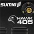 Máquina de Solda MIG Hawk 405 - 380 Voltz + Tocha de Solda SU535 + Regulador de Gás