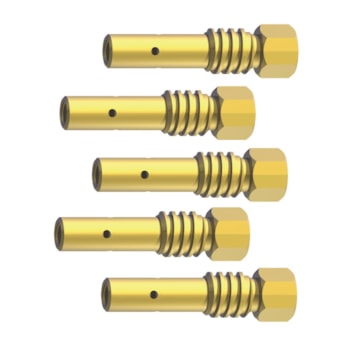 Porta bico difusor de gás com rosca SU 250/260 e SU 250 (5 UNIDADES) Porta bico difusor de gás com rosca SU 250/260 e SU 250 (5 UNIDADES)