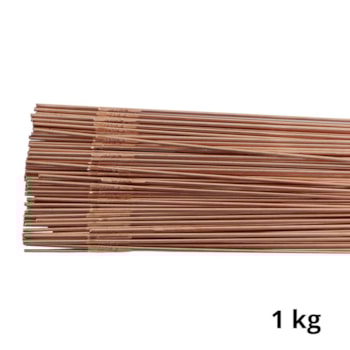 Vareta de ferro batido cobreado 1,59 mm (1 KG) Vareta de ferro batido cobreado 1,59 mm (1 KG)