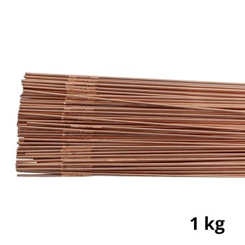 Vareta de ferro batido cobreado 1,59 mm (1 KG)