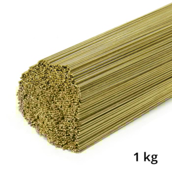 Vareta de Latão 2,40 mm (1 KG) Vareta de Latão 2,40 mm (1 KG)