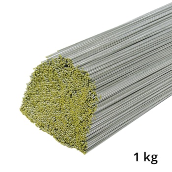 Vareta Tig Alumínio 2,40 MM (AWS A5.10 ER 5183) (1 KG) Vareta Tig Alumínio 2,40 MM (AWS A5.10 ER 5183) (1 KG)